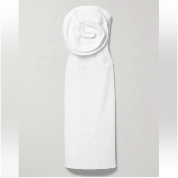 Mara Hoffman Maia Linen-Blend Midi Dress - Picture 3 of 9